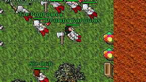 Drumbs Gargulas on screen