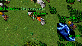 Flyover on screen