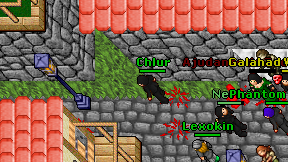 Chlur on screen