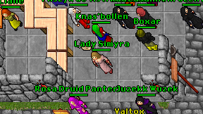 Lady Simyra on screen