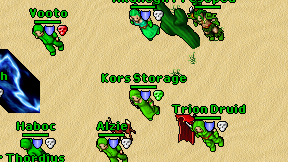 Kors Storage on screen
