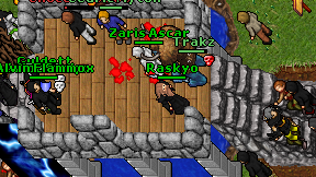 Raskyo on screen