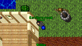 Ketibro rook on screen