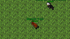 Death Toll on screen