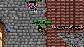 Elder Cwok on screen