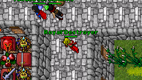Royal'Destroyer on screen