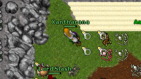 Xantharana on screen