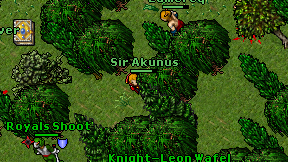 Sir Akunus on screen