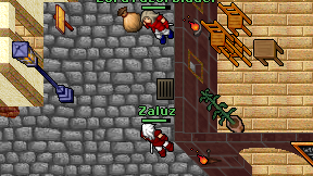 Zaluz on screen
