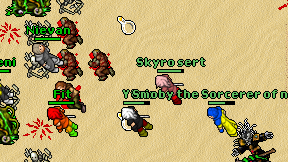 Skyro sert on screen