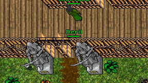 Deril on screen