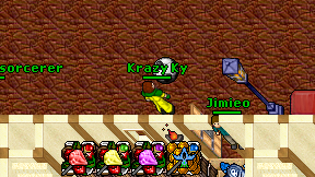 Krazy Ky on screen
