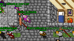 Dragon-Flassh on screen