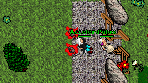 Accelero on screen