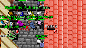 Pally x on screen
