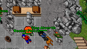 Elos Alverth on screen
