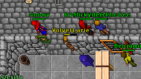 Volvel Larie on screen