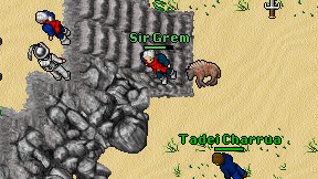 Sir Grem on screen
