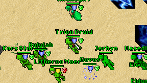 Trion Druid on screen