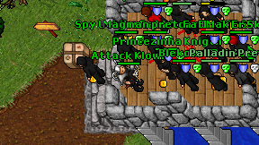 Attack Klown on screen