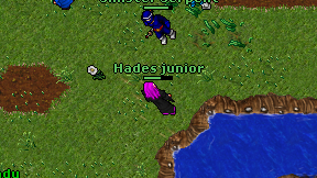 Hades junior on screen