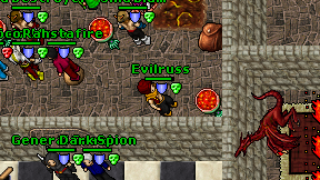 Evilruss on screen