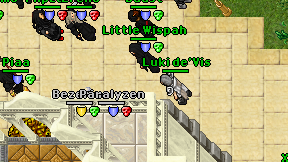 Luki de'Vis on screen