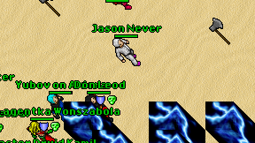 Jason Never on screen