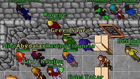 Green Saaro on screen
