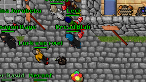Dread Blah on screen