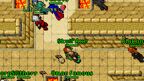 Skull'Axe on screen