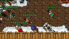 Coyotong on screen