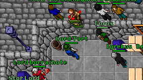 Lord Tort on screen