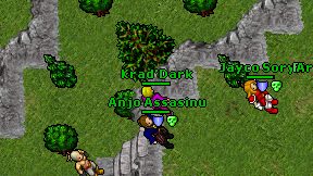 Krad'Dark on screen