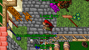 Lady Ray on screen