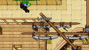 Loudar on screen