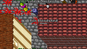 Bon Bloodshed on screen