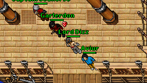 Lord Dizz on screen