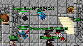 Pocket mouse on screen