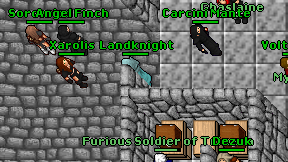 Landknight on screen