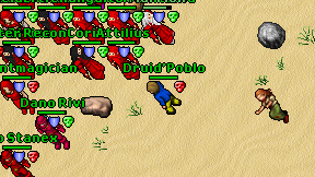 Druid'Poblo on screen