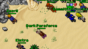 Dark Paraforce on screen
