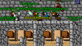 Druid Hellsing on screen