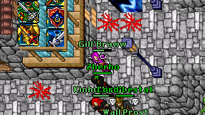 Gill'Braww on screen