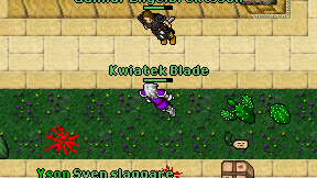 Kwiatek Blade on screen