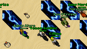 Venom Soldier on screen
