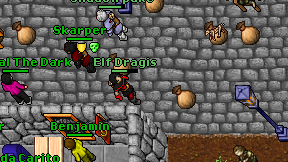 Elf Dragis on screen