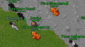 Zorac on screen