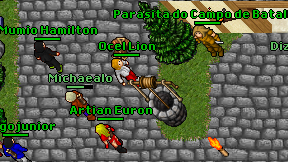 Ocel Lion on screen
