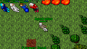 Apokalos on screen